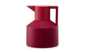 Geo vacuum flask red sideview